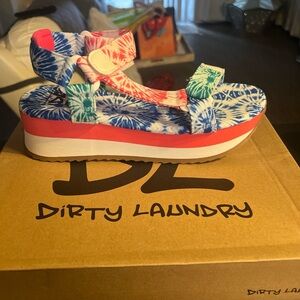 Dirty Laundry Tiedye sandal